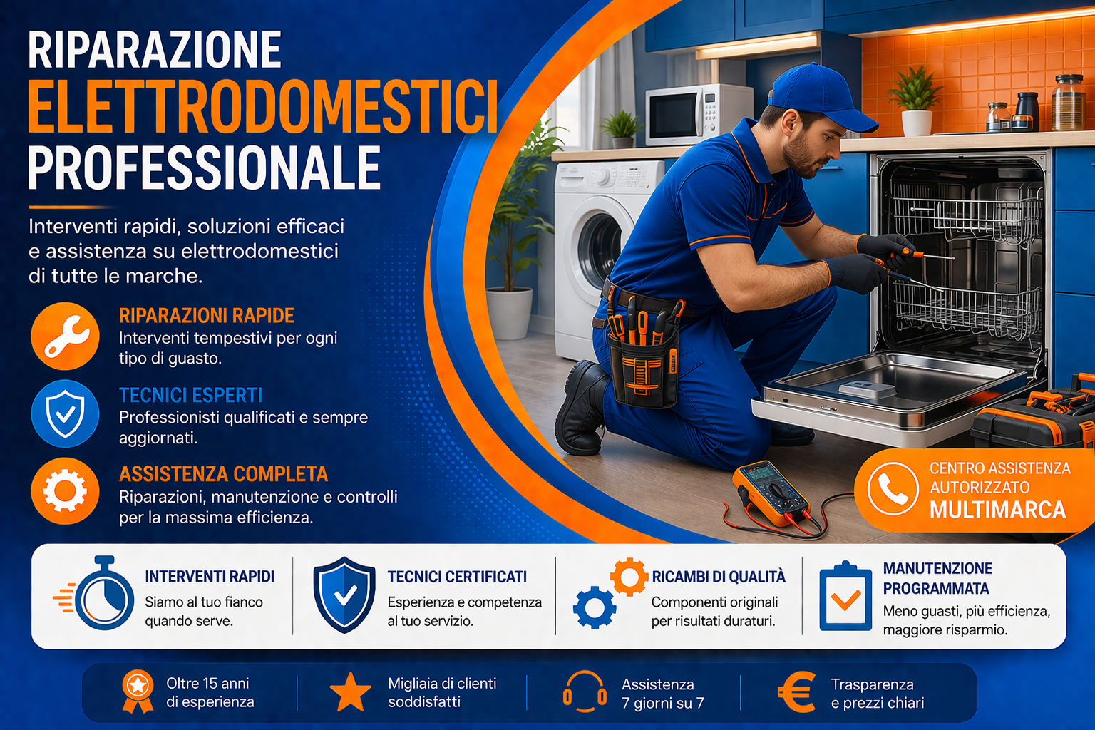 riparazione elettrodomestici e caldaie whirlpool firenze